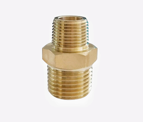 O bronze de bronze igual masculino do encaixe de tubulação de 1/2 NPT *3/8Male Npt encanta bocais